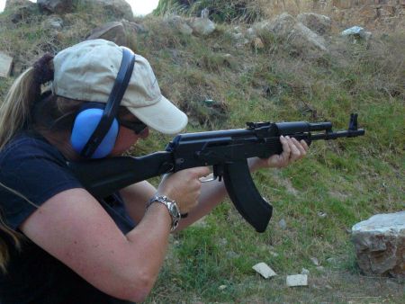 Handgun, rifle or shotgun training 